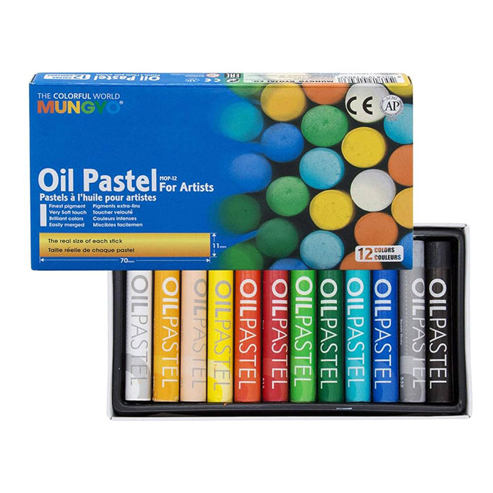 Mungyo Oil Pastel Colors 12 Pcs Set