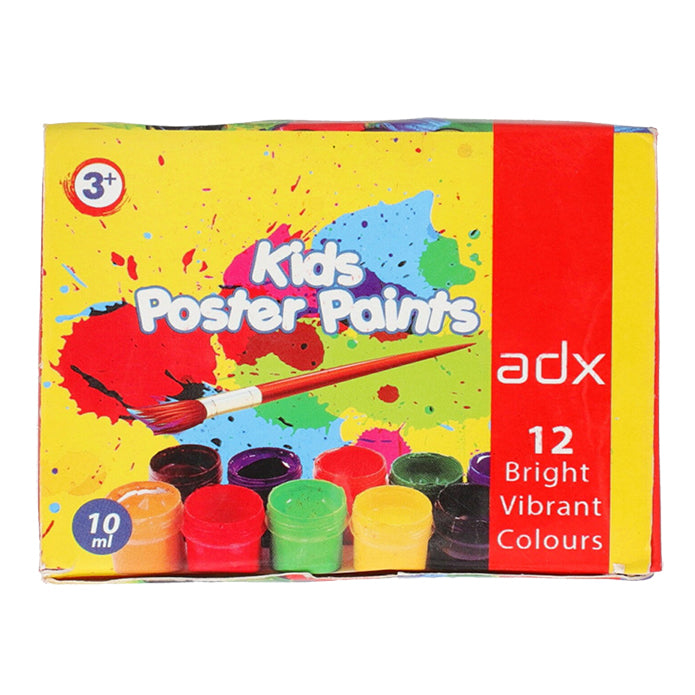 adx Kids Poster Paints Set of 12