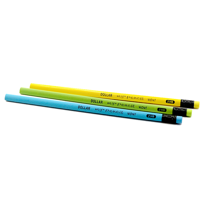 Dollar My Pencil WOW 12 Pcs Pack