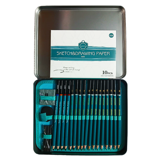 Keep Smiling Sketch & Draw 36Pcs + Notebook No.SMTZ-0036