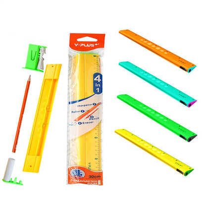 Y Plus 4in 1 Multifunctional Ruler No.RX130910
