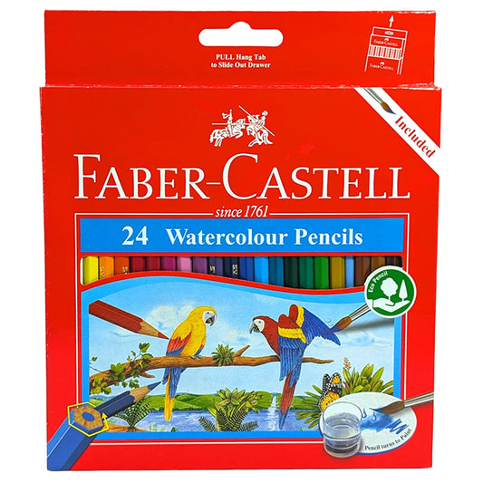 Faber Castell Watercolour Pencils 24 Pcs