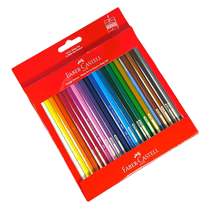 Faber Castell Watercolour Pencils 24 Pcs