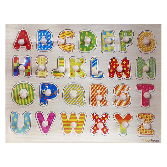 Wooden Capital ABC Alphabets Puzzle - WP017