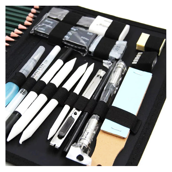 Keep Smiling Sketch & Draw Set 75Pcs No.SMTZ-0075