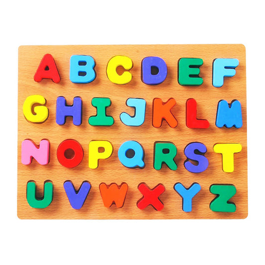 Wooden 3D Capital ABC Alphabets Puzzle - WP006