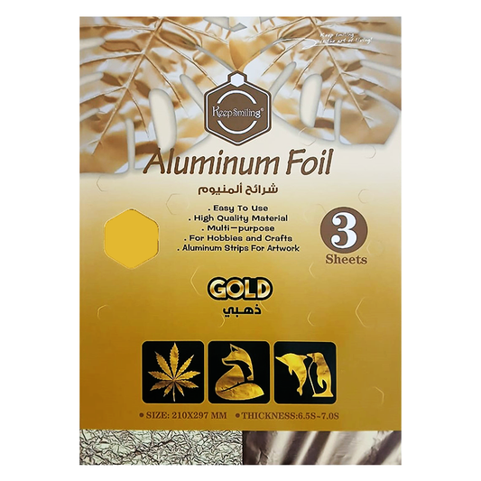 Keep Smiling Aluminum Foil 3 Sheets A4