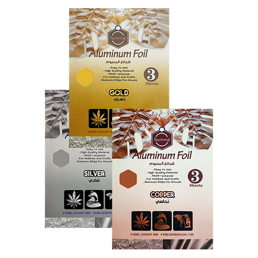 Keep Smiling Aluminum Foil 3 Sheets A4