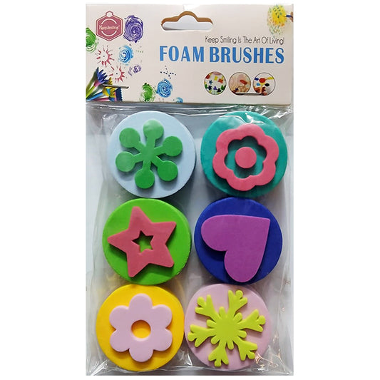 Keep Smiling DIY Foam Stamp 6 Pcs