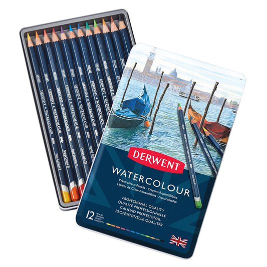 Derwent Watercolour Pencils Set of 12