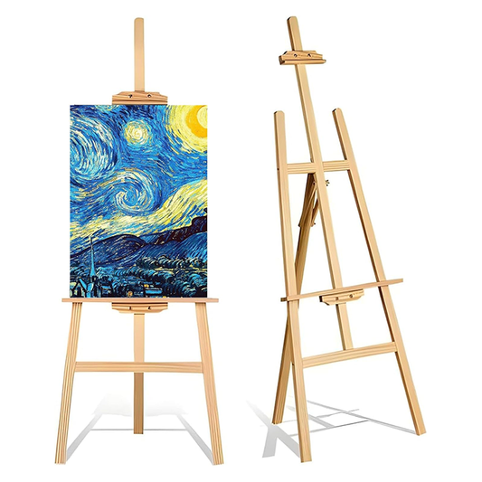 Giorgione Wooden Easel (90cm - 120cm - 150cm - 175cm)