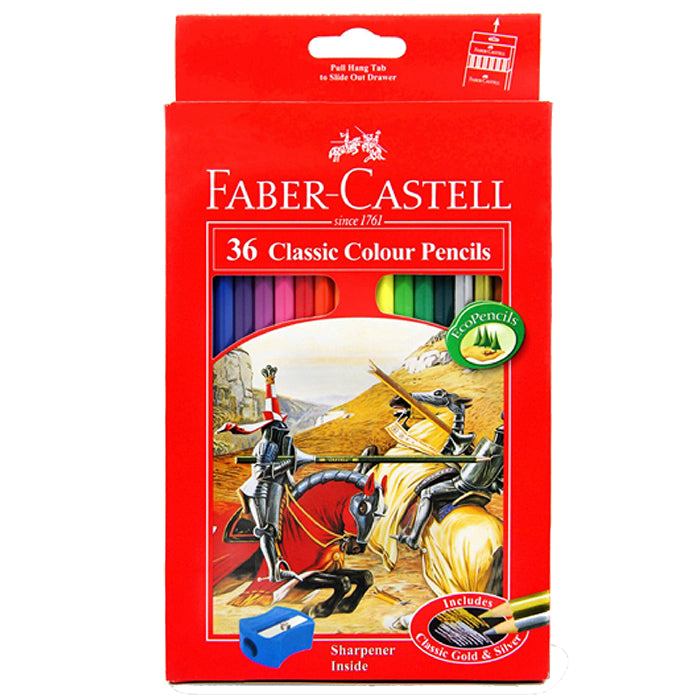 Faber Castell Classic Colour Pencils 36 Pcs