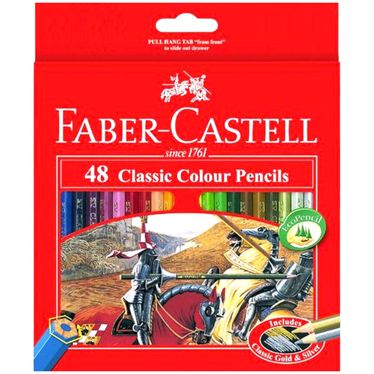 Faber Castell Classic Colour Pencils 48 Pcs