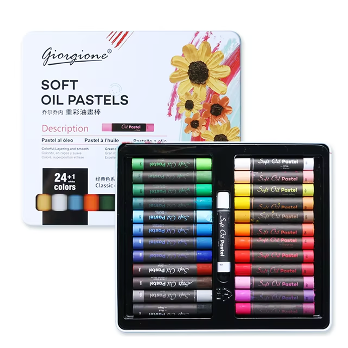 Giorgione Soft Oil Pastel Set 24 Colors