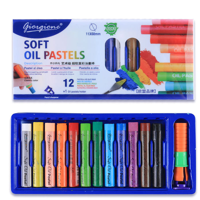 Giorgione Soft Oil Pastel Colors 12 Pcs Set