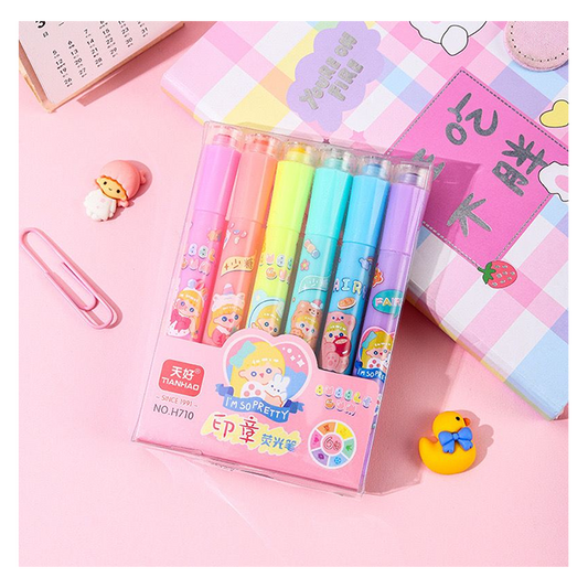 Tianhao Bubble Gum Stamp Highlighter No.H710