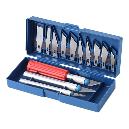 Keep Smiling Hobby Knife Set 13 Pcs No.I0065