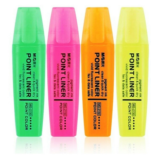 M&G Point Liner Highlighter (Pack of 2)