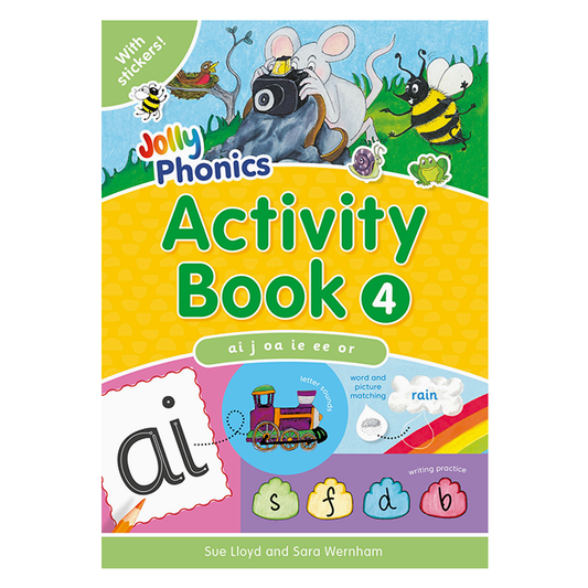 Jolly Phonics Activity Book 4