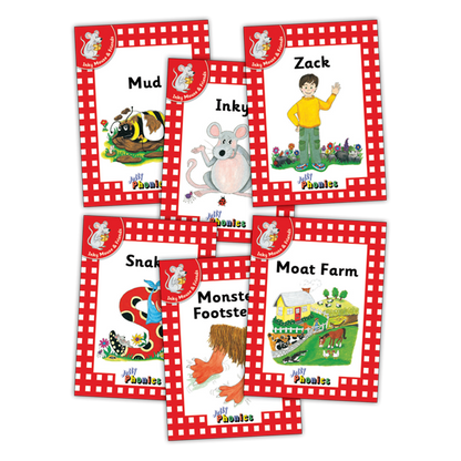 Jolly Phonics Readers Level 1 Inky & Friends (Pack of 6)