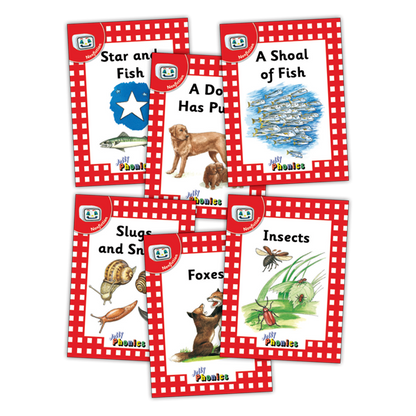 Jolly Phonics Readers Level 1 Nonfiction (Pack of 6)