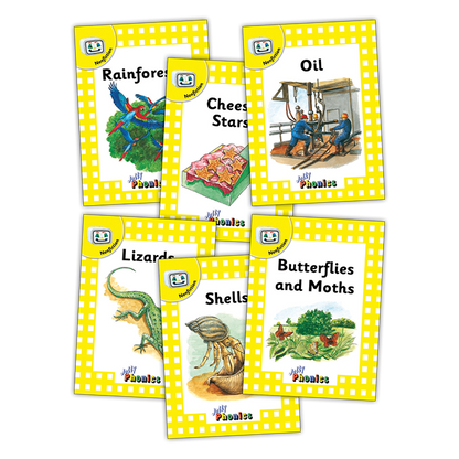 Jolly Phonics Readers Level 2 Nonfiction (Pack of 6)