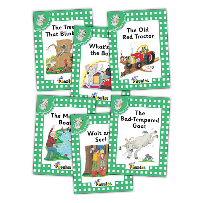 Jolly Phonics Readers Level 3 Inky & Friends (Pack of 6)