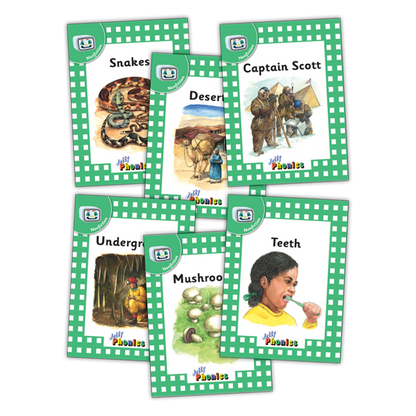 Jolly Phonics Readers Level 3 Nonfiction (Pack of 6)
