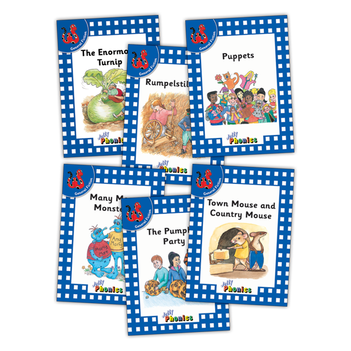Jolly Phonics Readers Level 4 General Fiction (Pack of 6)
