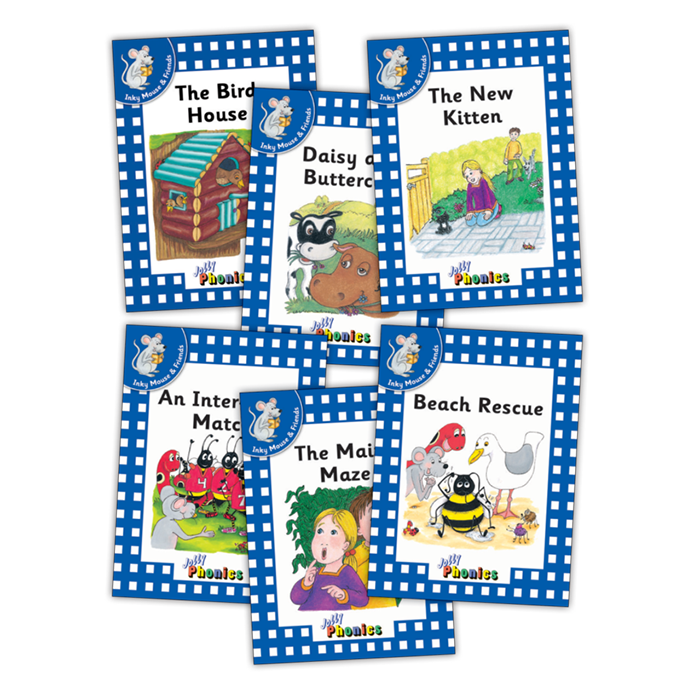 Jolly Phonics Readers Level 4 Inky & Friends (Pack of 6)