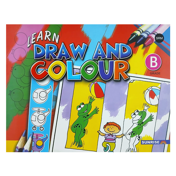 Learn Draw and Colour B