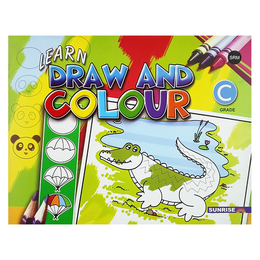 Learn Draw and Colour C