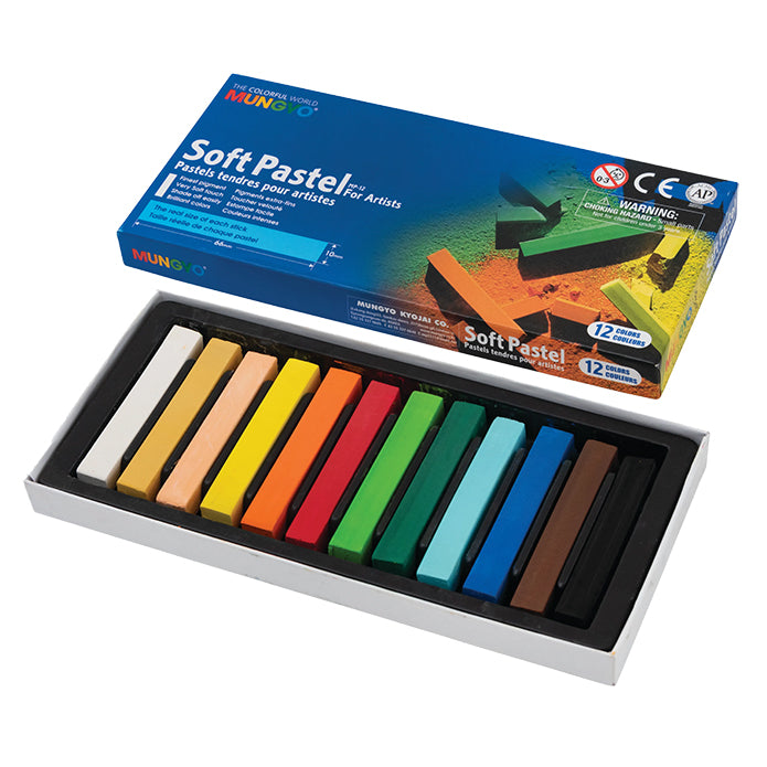 Mungyo Soft Pastel Colors 12 Pcs Set