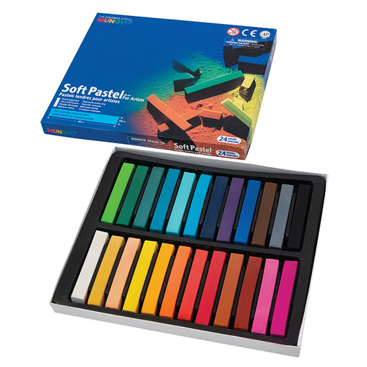 Mungyo Soft Pastel Colors 24 Pcs Set