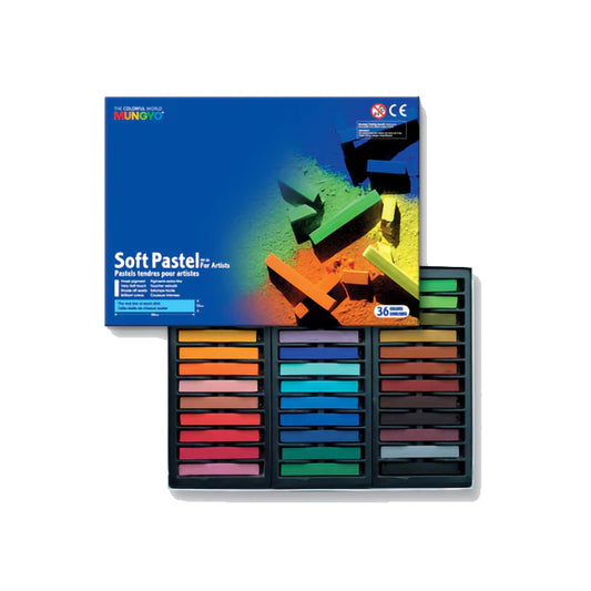 Mungyo Soft Pastel Colors 36 Pcs Set