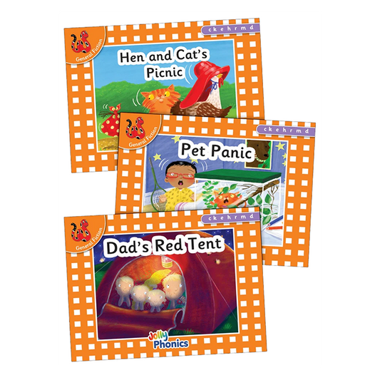 Jolly Phonics Orange Level Readers Set 2