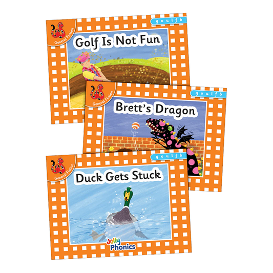 Jolly Phonics Orange Level Readers Set 3