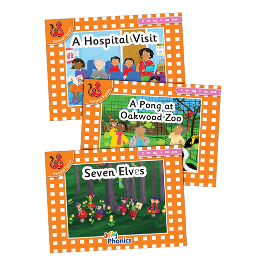 Jolly Phonics Orange Level Readers Set 5