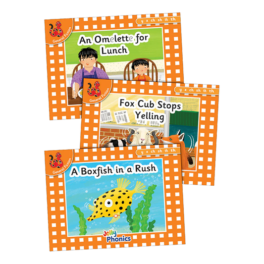 Jolly Phonics Orange Level Readers Set 6
