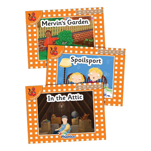 Jolly Phonics Orange Level Readers Set 7