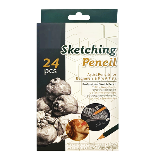 Keep Smiling Sketching Pencil 24Pcs No.TB-1024