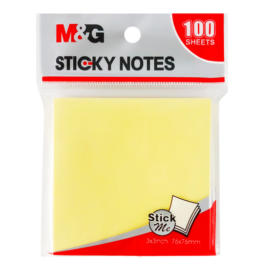M&G Sticky Notes 3x3inch