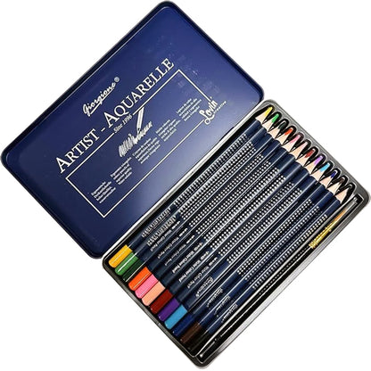 Giorgione Artist Aquarelle 12 Pencil Colors No.G-SR12
