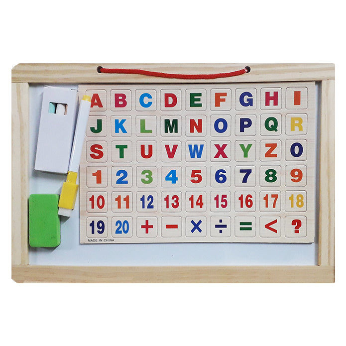 Wooden Double Sided Black/White Small Board - WP029