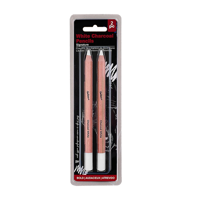 Giorgione White Charcoal Pencils 2 Pcs No.G-WM3301