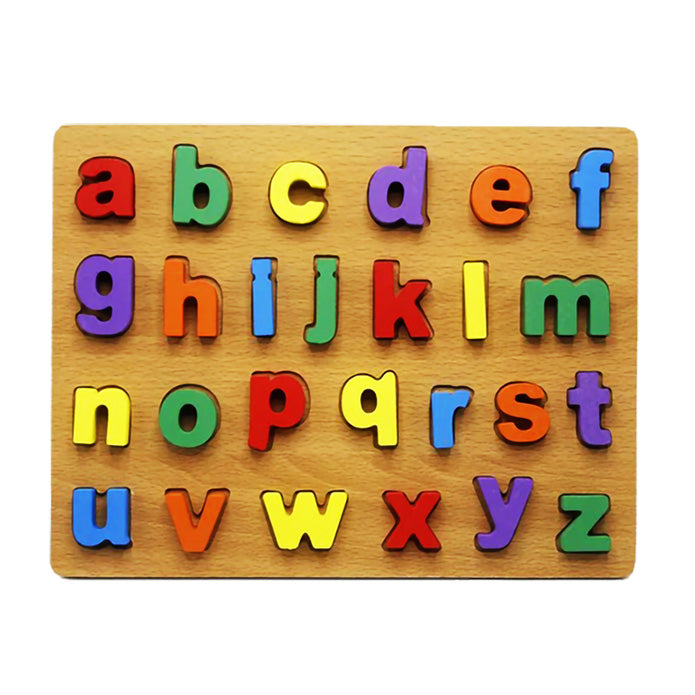 Wooden 3D Small abc Alphabets Puzzle - WP007