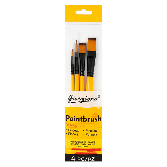 Giorgione Paintbrush 4Pcs No.G-BV104