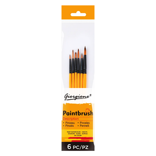 Giorgione Paintbrush 6Pcs No.G-BV107