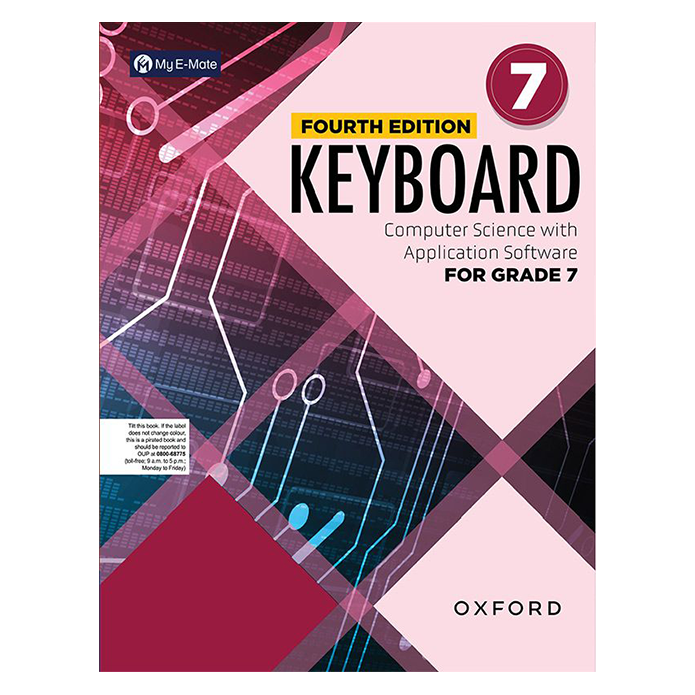 Keyboard: Computer Science with Application Software Book 7 with Digital Content