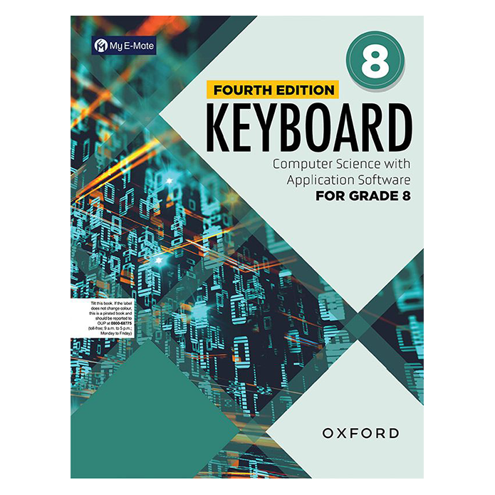 Keyboard: Computer Science with Application Software Book 8 with Digital Content